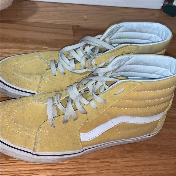 Vans Other - Yellow high top vans